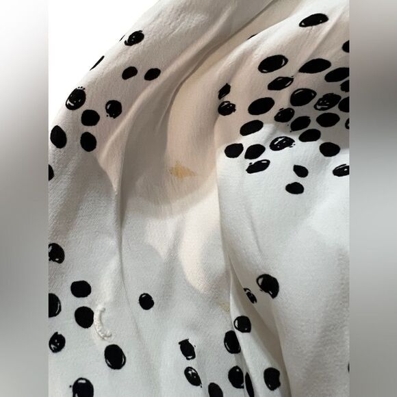 C/MEO confetti print cold shoulder wrap dress - Picture 7 of 10